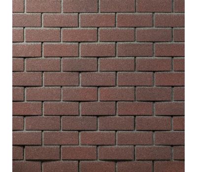 Плитка Фасадная битумная, HAUBERK кирпич Обожжённый от производителя  Технониколь по цене 765 р Плитка Фасадная битумная, HAUBERK кирпич Обожжённый от производителя  Технониколь по цене 765 р