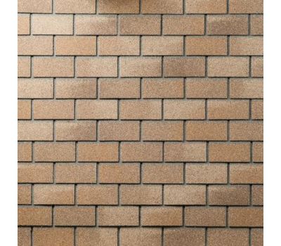 Плитка Фасадная битумная, HAUBERK кирпич Песчаный от производителя  Технониколь по цене 765 р Плитка Фасадная битумная, HAUBERK кирпич Песчаный от производителя  Технониколь по цене 765 р