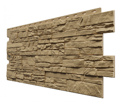 Фасадные панели (цокольный сайдинг) , Алтай Корица от производителя  Docke по цене 605 р Фасадные панели (цокольный сайдинг) , Алтай Корица от производителя  Docke по цене 605 р