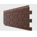 Фасадные панели Flemish (гладкий кирпич) Коричневый от производителя  Docke по цене 627 р Фасадные панели Flemish (гладкий кирпич) Коричневый от производителя  Docke по цене 627 р