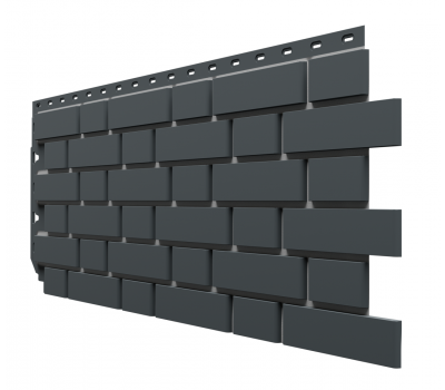 Фасадные панели Flemish (гладкий кирпич) Тёмно-серый от производителя  Docke по цене 627 р Фасадные панели Flemish (гладкий кирпич) Тёмно-серый от производителя  Docke по цене 627 р