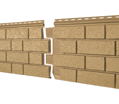 Фасадная панель Стоун Хаус S-Lock Клинкер Горчичный от производителя  Ю-Пласт по цене 0 р Фасадная панель Стоун Хаус S-Lock Клинкер Горчичный от производителя  Ю-Пласт по цене 0 р