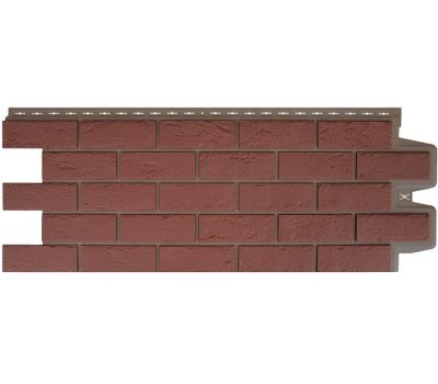 Фасадные панели Cостаренный кирпич Элит Корица (Махагон) тёмно-бежевый ШОВ от производителя  Grand Line по цене 720 р