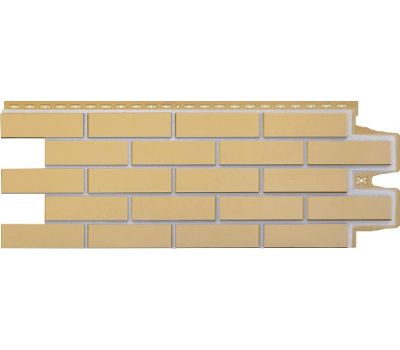 Фасадные панели Премиум клинкерный кирпич Песочный (Горчичный) от производителя  Grand Line по цене 662 р Фасадные панели Премиум клинкерный кирпич Песочный (Горчичный) от производителя  Grand Line по цене 662 р
