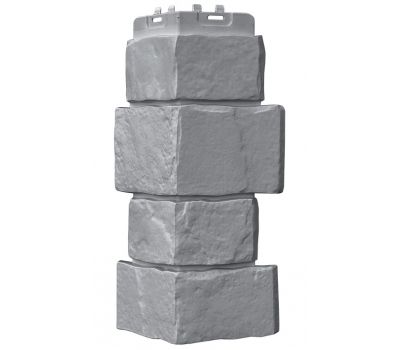 Угол Стандарт Крупный камень Серый (Известняк) от производителя Grand Line по цене 544 р Угол Стандарт Крупный камень Серый (Известняк) от производителя Grand Line по цене 544 р