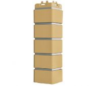 Угол Премиум клинкерный кирпич Песочный (Горчичный)