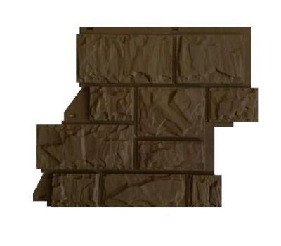 Цокольный сайдинг - Коричневый от производителя Canada Ridge по цене 240 р Цокольный сайдинг - Коричневый от производителя Canada Ridge по цене 240 р