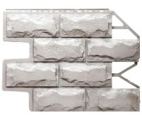 Фасадные панели (цокольный сайдинг) Блок - Светло-коричневый Фасадные панели (цокольный сайдинг) Блок - Светло-коричневый