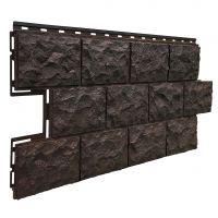 ФАСАДНЫЕ ПАНЕЛИ Доломит Тёмно коричневый ФАСАДНЫЕ ПАНЕЛИ Доломит Тёмно коричневый