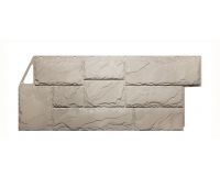 Фасадные панели (цокольный сайдинг) коллекция Камень Крупный - Песочный Фасадные панели (цокольный сайдинг) коллекция Камень Крупный - Песочный
