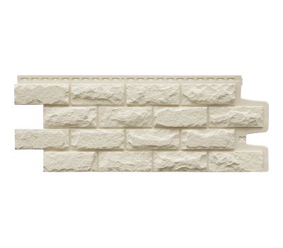 Фасадные панели Стандарт Камень колотый Молочный от производителя  Grand Line по цене 552 р