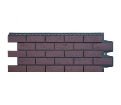 Фасадные панели Cостаренный кирпич Элит Каштан чёрный ШОВ от производителя  Grand Line по цене 720 р Фасадные панели Cостаренный кирпич Элит Каштан чёрный ШОВ от производителя  Grand Line по цене 720 р