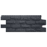 Фасадные панели Стандарт Камень колотый Графит Фасадные панели Стандарт Камень колотый Графит