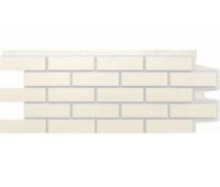 Фасадные панели Премиум клинкерный кирпич Молочный (Пломбирный)