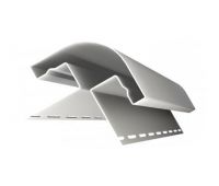 Угол наружный, Планка радиусная Белый Угол наружный, Планка радиусная Белый