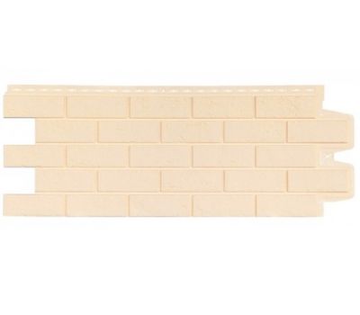 Фасадные панели Стандарт состаренный кирпич Бежевый от производителя Grand Line по цене 523 р Фасадные панели Стандарт состаренный кирпич Бежевый от производителя Grand Line по цене 523 р