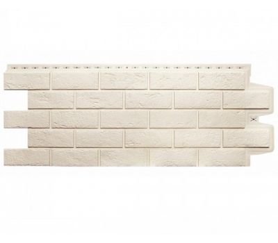 Фасадные панели Стандарт состаренный кирпич Молочный от производителя  Grand Line по цене 523 р Фасадные панели Стандарт состаренный кирпич Молочный от производителя  Grand Line по цене 523 р
