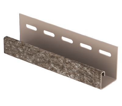 J-планка Стоун Хаус Кварцит Коричневый от производителя Ю-Пласт по цене 350 р J-планка Стоун Хаус Кварцит Коричневый от производителя Ю-Пласт по цене 350 р