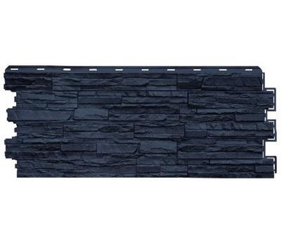 Цокольный сайдинг «Сланец» Графитовый от производителя  Nordside по цене 557 р Цокольный сайдинг «Сланец» Графитовый от производителя  Nordside по цене 557 р