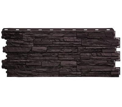 Цокольный сайдинг «Сланец» Шоколадный от производителя  Nordside по цене 557 р Цокольный сайдинг «Сланец» Шоколадный от производителя  Nordside по цене 557 р