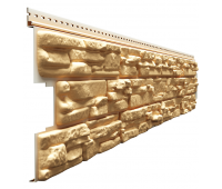 Фасадные панели - серия LUX ROCKY под камень Пекан Фасадные панели - серия LUX ROCKY под камень Пекан