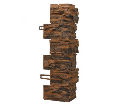 Угол для цокольного сайдинга Скалистый камень - Калгари от производителя  Royal Stone по цене 790 р Угол для цокольного сайдинга Скалистый камень - Калгари от производителя  Royal Stone по цене 790 р