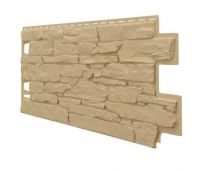 Фасадные панели (цокольный сайдинг) Оптима Камень Песочный Фасадные панели (цокольный сайдинг) Оптима Камень Песочный