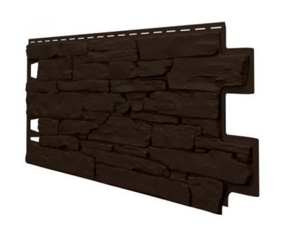 Фасадные панели (цокольный сайдинг) Оптима Камень Темно-Коричневый от производителя ТЕХНОНИКОЛЬ по цене 490 р Фасадные панели (цокольный сайдинг) Оптима Камень Темно-Коричневый от производителя ТЕХНОНИКОЛЬ по цене 490 р