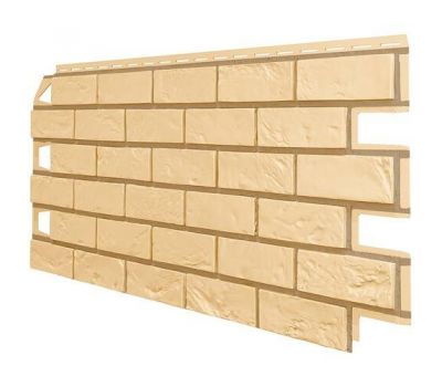 Фасадные панели (цокольный сайдинг) Оптима Кирпич Песочный от производителя ТЕХНОНИКОЛЬ по цене 590 р Фасадные панели (цокольный сайдинг) Оптима Кирпич Песочный от производителя ТЕХНОНИКОЛЬ по цене 590 р