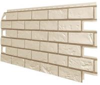 Фасадные панели (цокольный сайдинг) Оптима Кирпич Слоновая Кость Фасадные панели (цокольный сайдинг) Оптима Кирпич Слоновая Кость