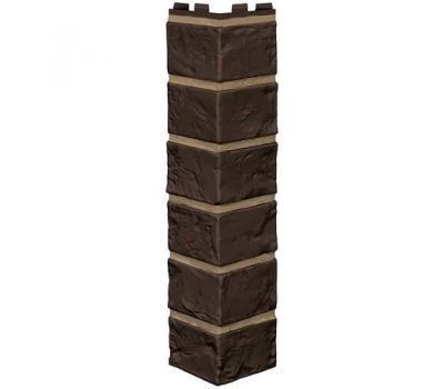 Угол наружный Оптима Кирпич Темно-Коричневый от производителя  ТЕХНОНИКОЛЬ по цене 535 р Угол наружный Оптима Кирпич Темно-Коричневый от производителя  ТЕХНОНИКОЛЬ по цене 535 р