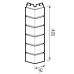 Угол наружный Оптима Клинкер Серый от производителя  ТЕХНОНИКОЛЬ по цене 589 р Угол наружный Оптима Клинкер Серый от производителя  ТЕХНОНИКОЛЬ по цене 589 р