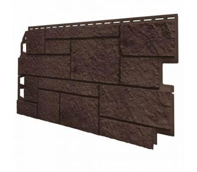 Фасадные панели (цокольный сайдинг) Оптима Песчаник Тёмно-Коричневый от производителя  ТЕХНОНИКОЛЬ по цене 490 р Фасадные панели (цокольный сайдинг) Оптима Песчаник Тёмно-Коричневый от производителя  ТЕХНОНИКОЛЬ по цене 490 р