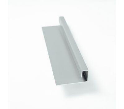 J-Профиль завершающий алюминиевый 46.2х22 от производителя  Fibra Plank по цене 1 273 р J-Профиль завершающий алюминиевый 46.2х22 от производителя  Fibra Plank по цене 1 273 р