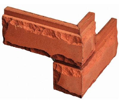 Угловой  элемент«Колотый кирпич» от производителя  «Кирисс Фасад» по цене 290 р Угловой  элемент«Колотый кирпич» от производителя  «Кирисс Фасад» по цене 290 р