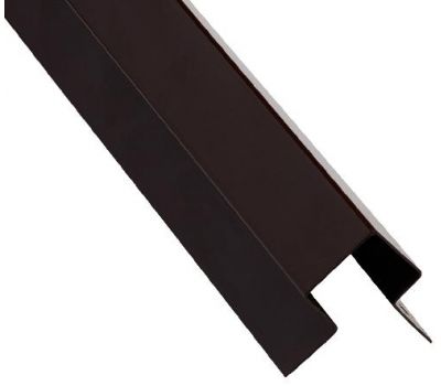 Внешний асимметричный угловой профиль RAL 8017 от производителя  FCS Group по цене 3 685 р Внешний асимметричный угловой профиль RAL 8017 от производителя  FCS Group по цене 3 685 р