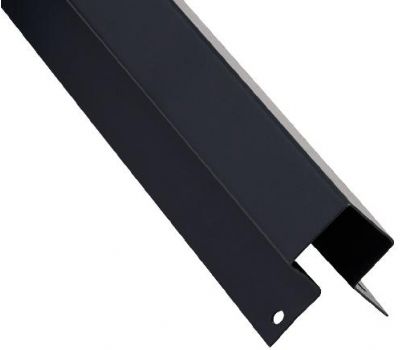 Внешний симметричный угловой профиль RAL 7024 от производителя  FCS Group по цене 3 685 р Внешний симметричный угловой профиль RAL 7024 от производителя  FCS Group по цене 3 685 р