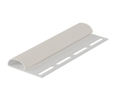 Финишная планка для сайдинга Элит, белая от производителя   по цене 300 р Финишная планка для сайдинга Элит, белая от производителя   по цене 300 р