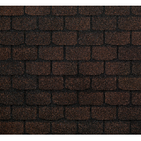 Гибкая черепица Плитка Коричневый Гибкая черепица Плитка Коричневый
