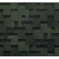 Гибкая черепица Лабиринт Зелёный Гибкая черепица Лабиринт Зелёный