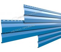 Металлический сайдинг МП СК-14х226 (ПЭ-01-5015-0.5) Синее небо Металлический сайдинг МП СК-14х226 (ПЭ-01-5015-0.5) Синее небо