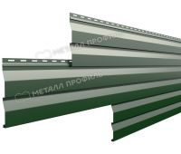 Металлический сайдинг МП СК-14х226 (PURMAN-20-6005-0.5) Зеленый мох Металлический сайдинг МП СК-14х226 (PURMAN-20-6005-0.5) Зеленый мох