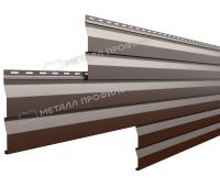 Металлический сайдинг МП СК-14х226 (PURMAN-20-8017-0.5) Коричневый шоколад Металлический сайдинг МП СК-14х226 (PURMAN-20-8017-0.5) Коричневый шоколад