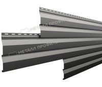 Металлический сайдинг МП СК-14х226 (VikingMP E-20-9005-0.5) Черный темный Металлический сайдинг МП СК-14х226 (VikingMP E-20-9005-0.5) Черный темный