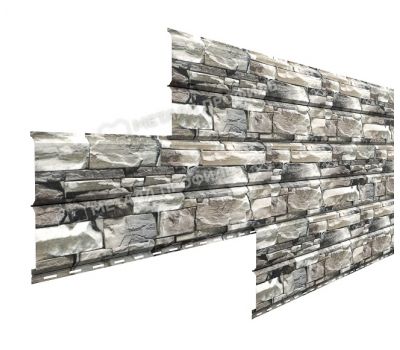 Металлический сайдинг Lбрус-15х240 (ECOSTEEL-01-Белый Камень ПР-0.5) от производителя  Металл Профиль по цене 1 550 р Металлический сайдинг Lбрус-15х240 (ECOSTEEL-01-Белый Камень ПР-0.5) от производителя  Металл Профиль по цене 1 550 р