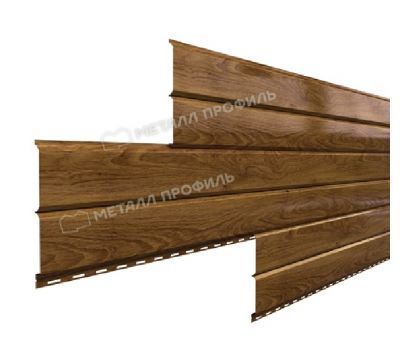 Металлический сайдинг Lбрус-15х240 (ECOSTEEL-01-МореныйДуб-0.5) от производителя  Металл Профиль по цене 1 550 р Металлический сайдинг Lбрус-15х240 (ECOSTEEL-01-МореныйДуб-0.5) от производителя  Металл Профиль по цене 1 550 р