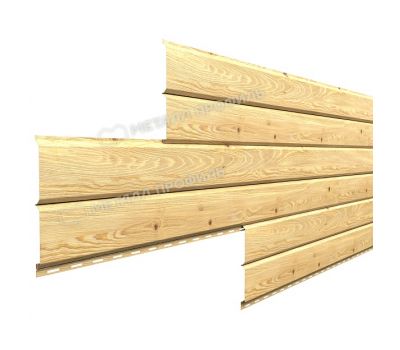 Металлический сайдинг Lбрус-15х240 (ECOSTEEL-01-Сосна-0.5) от производителя  Металл Профиль по цене 1 550 р Металлический сайдинг Lбрус-15х240 (ECOSTEEL-01-Сосна-0.5) от производителя  Металл Профиль по цене 1 550 р