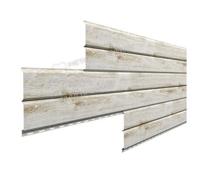 Металлический сайдинг Lбрус-15х240 (ECOSTEEL_MA-01-Беленый Дуб-0.5) от производителя  Металл Профиль по цене 1 550 р Металлический сайдинг Lбрус-15х240 (ECOSTEEL_MA-01-Беленый Дуб-0.5) от производителя  Металл Профиль по цене 1 550 р