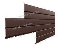 Металлический сайдинг Lбрус-15х240 (ПЭ-01-8017-0.45) Коричневый шоколад Металлический сайдинг Lбрус-15х240 (ПЭ-01-8017-0.45) Коричневый шоколад