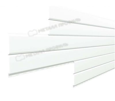 Металлический сайдинг Lбрус-15х240 (ПЭ-01-9003-0.45) Белый от производителя  Металл Профиль по цене 1 550 р Металлический сайдинг Lбрус-15х240 (ПЭ-01-9003-0.45) Белый от производителя  Металл Профиль по цене 1 550 р